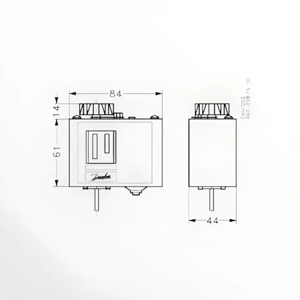 Danfoss Termostat KP77 060L112166